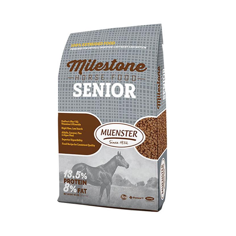 Milestone Senior Horse Food (Muenster) Equine Nutrition Analysis